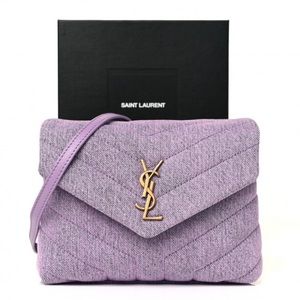 ✨FLASH SALE✨ YSL Loulou Toy Bag Lilac Denim